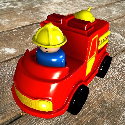 web AR XR+ Red toy truck