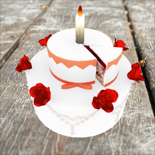 web AR XR+ Rose cake
