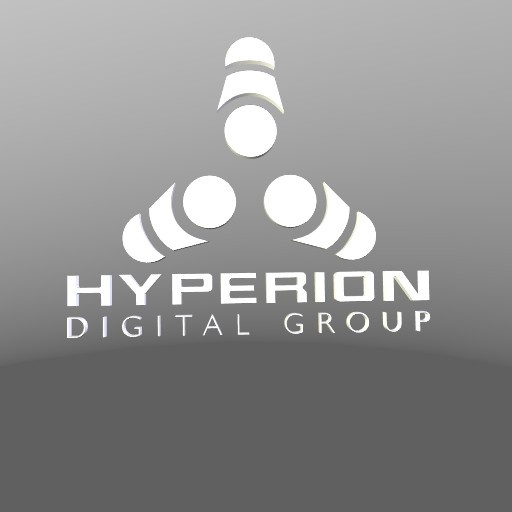 web AR XR+ logo hyperion