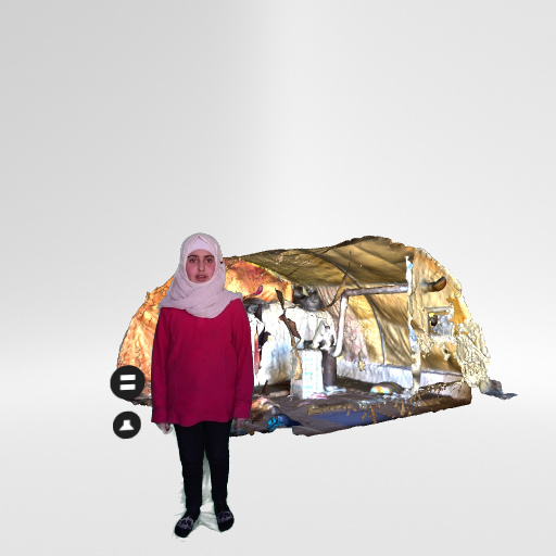 web AR XR+ Jana and the room of her dreams